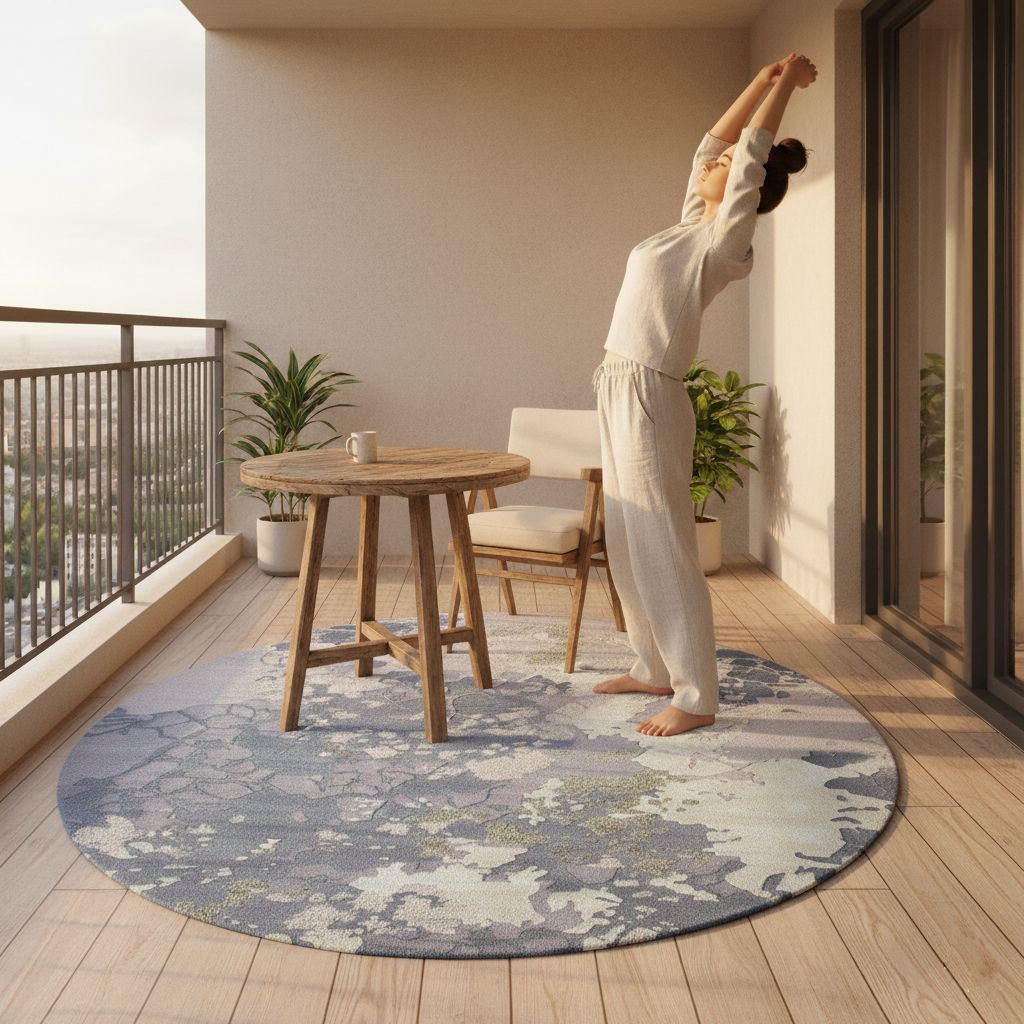NAVERIA - Hand Tufted Abstract Carpet